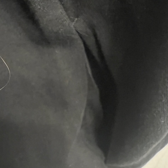 PINK Victoria's Secret Black Hoodie with White Accents - Picture 7 of 7